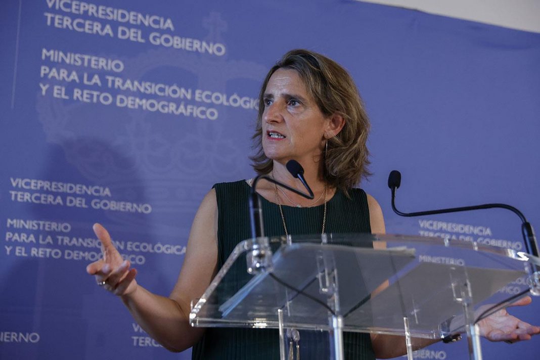 Teresa Ribera, vicepresidenta para la Transición Ecológica.