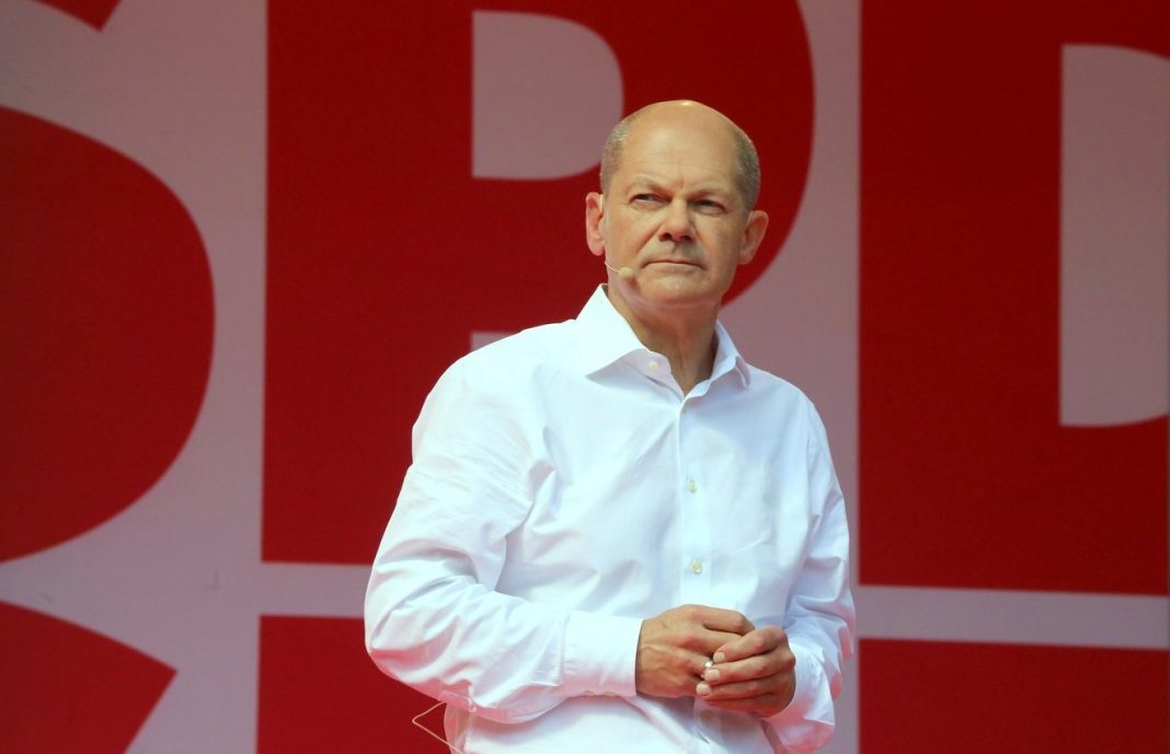 El canciller alemán, Olaf Scholz.