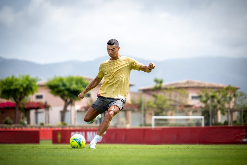 Cristianoentrenando