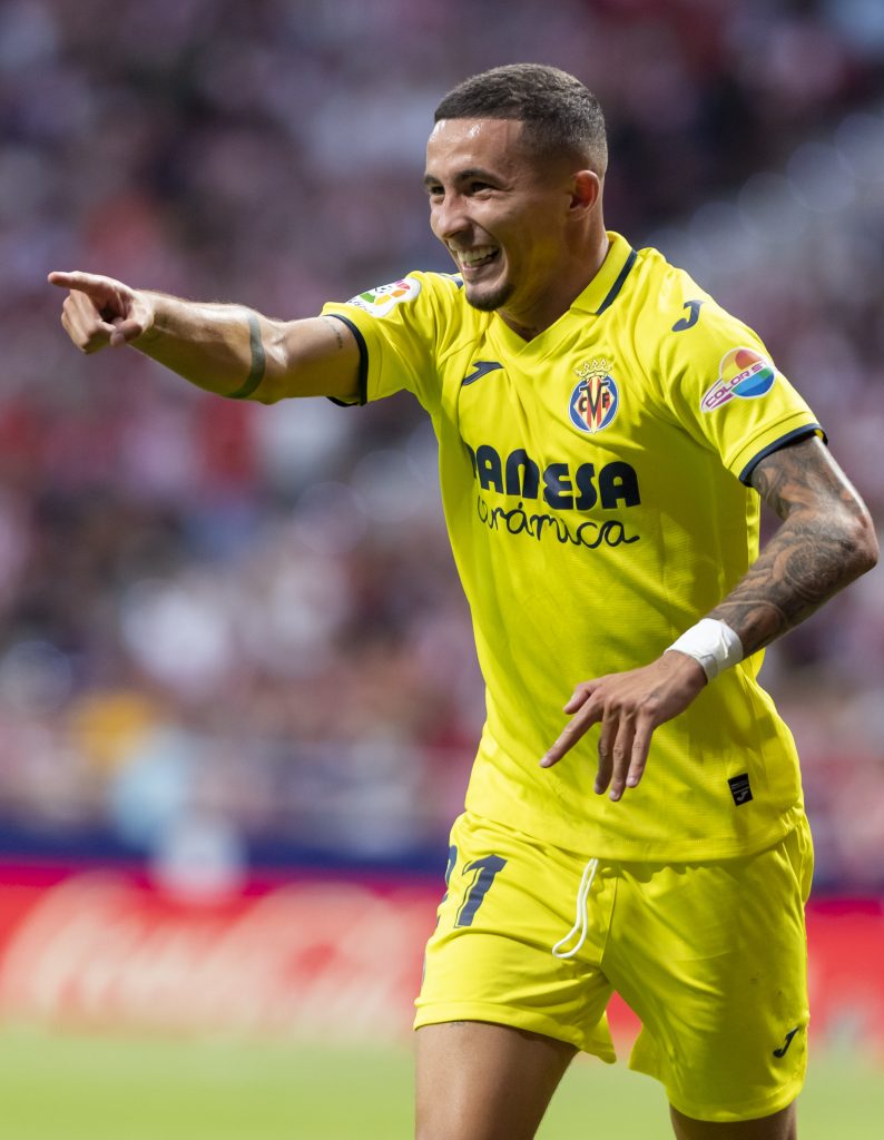 Yeremi Pino Tras El Primer Gol Del Villareal. Primera Derrota Del AtlÉTico De Madrid 