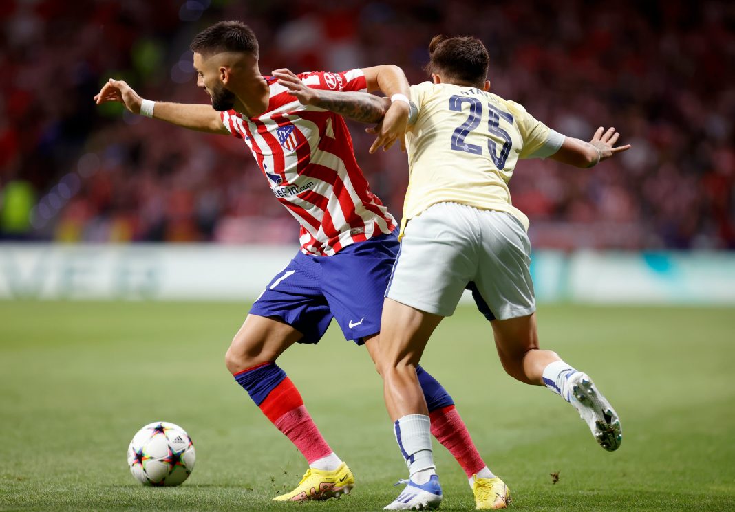 El Atlético de Madrid gana su primer encuentro de la Copa de Europa