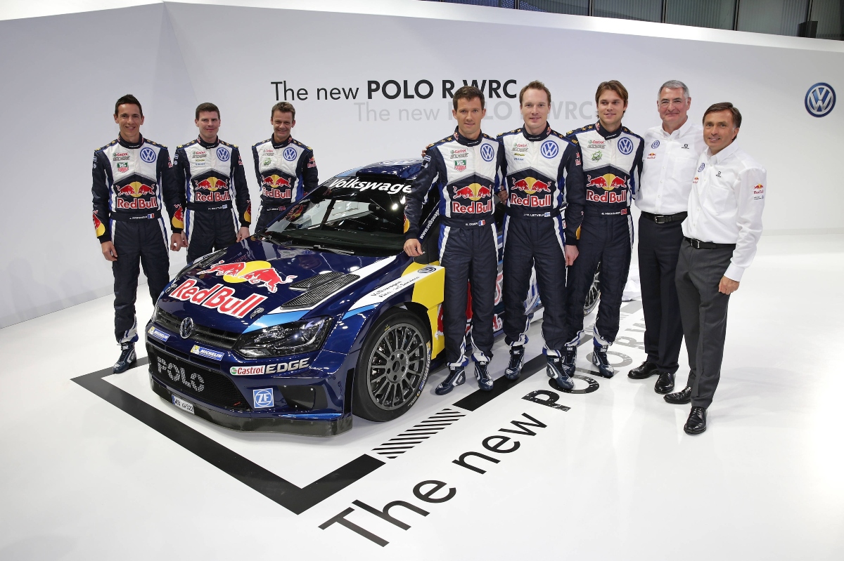 Jost Capito Junto Con El Dream Team De Vw En El Wrc (Fuente: Red Bull Content Pool)