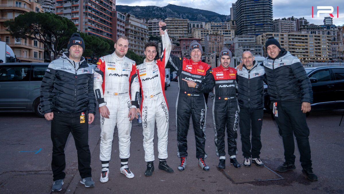 Rally Monte-Carlo 2023 CitroËN Wrc2 Alejandro CachÓN Daniel Alonso