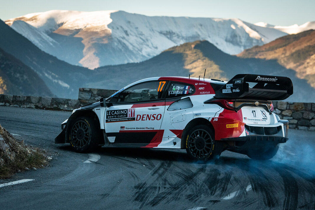 WRC Rallye Monte-Carlo 2023 Ogier Toyota GR Yaris Rally1