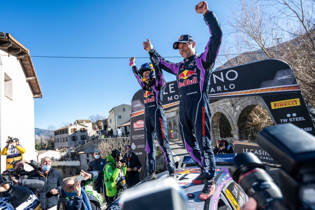 Rally Monte-Carlo 2022 Loeb M-Sport Ford Puma Rally1