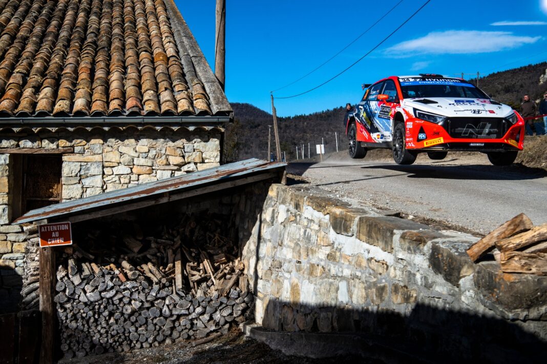 WRC Rallye Monte-Carlo 2023 Pepe López y Borja Rozada Hyundai