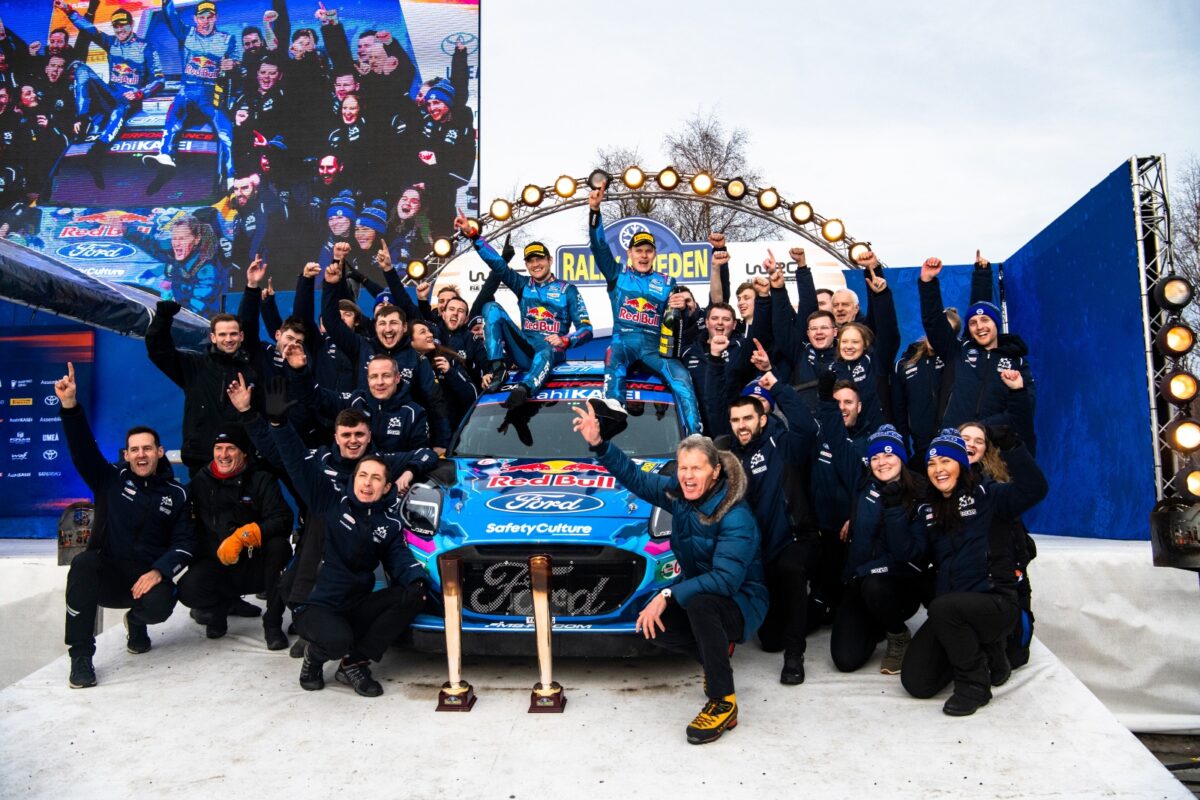 TÄNak M-Sport Ford Rallye Suecia 2023